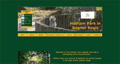 Desktop Screenshot of hothampark.co.uk